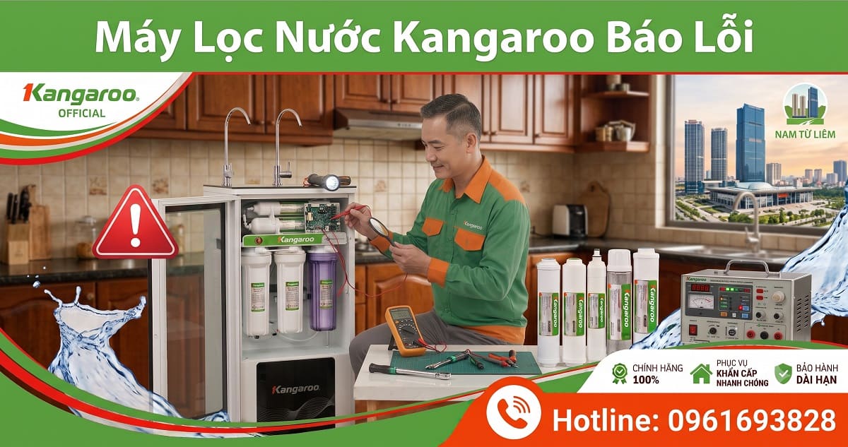 Bộ lõi lọc nước Kangaroo chính hãng được cung cấp bởi trung tâm bảo hành uy tín.